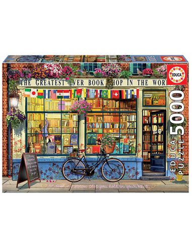Puzzle - Mejor Librería del Mundo (5000 pcs) - 04018583