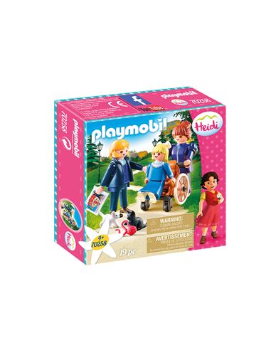 Playmobil Heidi - Clara Padre Srta Rottenmeier - 30070258-1