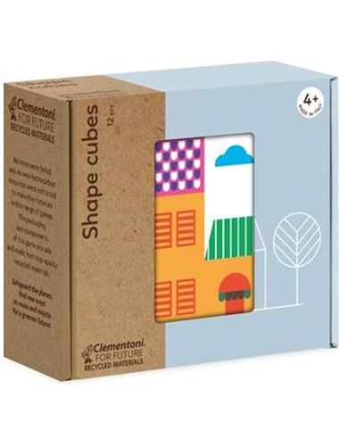 Puzzle - Play for Future: Cubos: Fromas Casas - 06616227