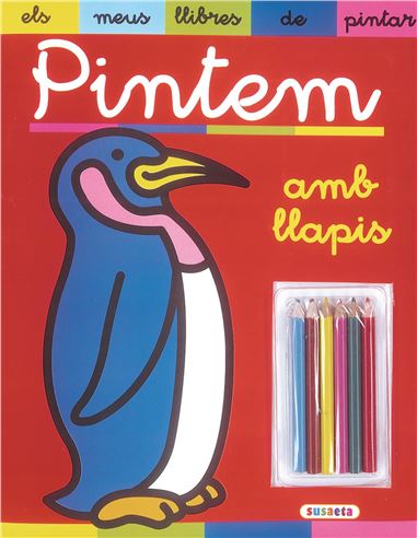 Llibre de Pintar - Amb 6 llapisos de colors - 53573702