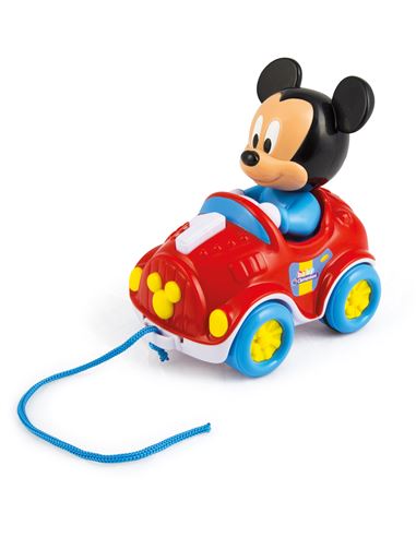 Juguete de arrastre - Coche: Mickey Mouse rojo - 06617208