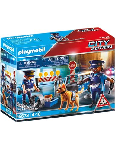 Playmobil - City Action: Control de Policia - 30006924