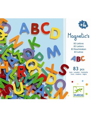 Letras Pequeñas Magneticas (83 piezas) - 36203101