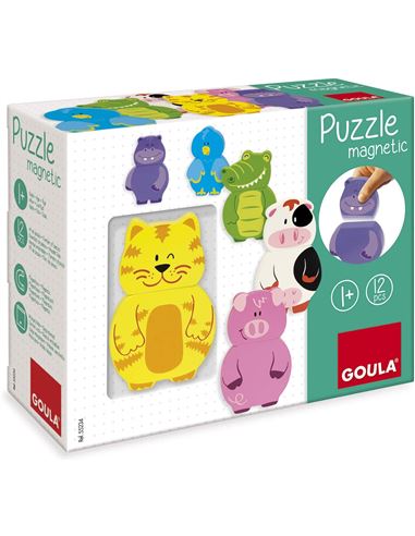 Puzzle - Magnetico: Animales Intercambiables - 09555234