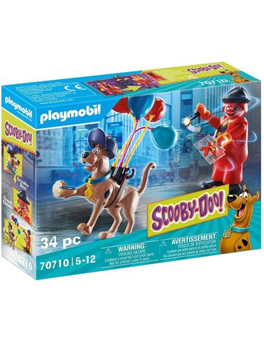 Playmobil - Scooby-Doo: Aventura con Ghost Clown - 30070710
