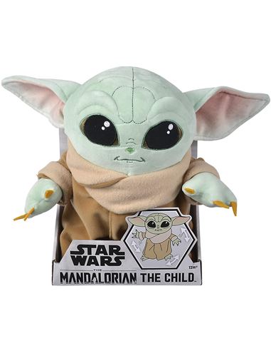 Peluche articuado - Star Wras: Baby Yoda 30 cm - 33375802
