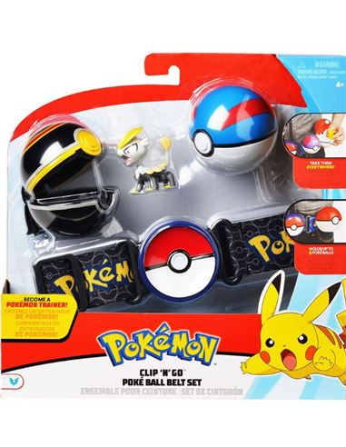 Cinturon Pokemon - Ataque 2 poké balls (Mod. Surt. - 03507236