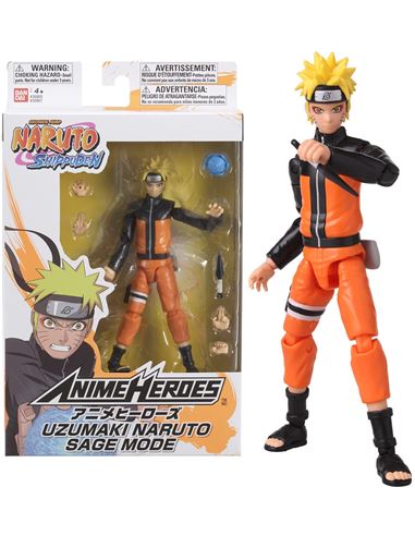 Figura - Anime Heroes: Naruto Uzumaki Sage Mode - 02536907