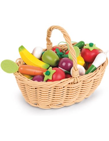 Set de comida - Cesta Frutas y Verduras 24 pcs - 73535620.1