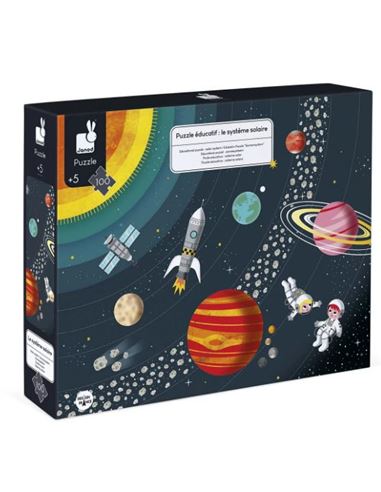 Puzzle - Educativo: Sistema Solar (100 pzs) - 73532678
