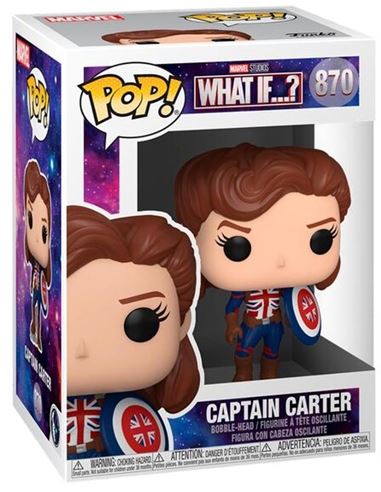 Funko Pop - Marvel: What If? Captain Carter 870 - 54255811