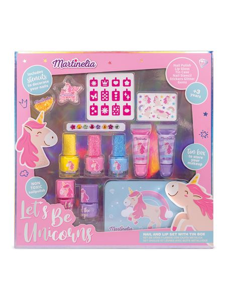 Set de maquillaje - Little unicorn: Uñas y Labios