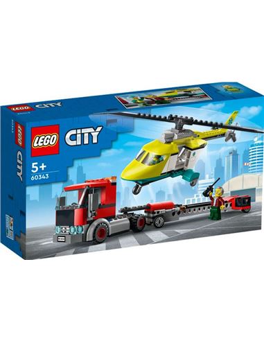 LEGO City - Transporte Helicoptero Rescate 60343 - 22560343
