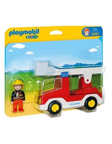 Playmobil - 1.2.3: Camion de Bomberos 6967 - 30006967