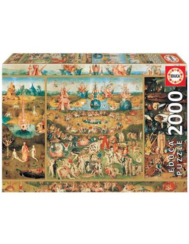 Puzzle 2000 piezas Jardin de las Delicias - 04018505