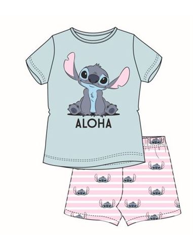 A bordo Ascensor abortar Pijama - Lilo & Stitch (Talla 14)