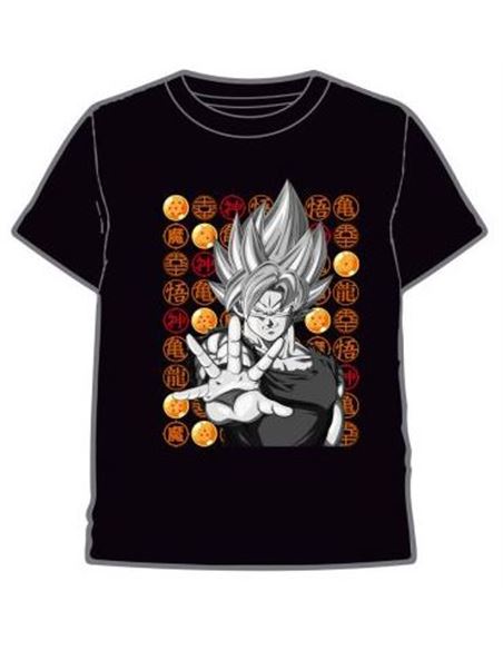 Camiseta - Dragon Ball: Goku Mano Negra (Talla M)