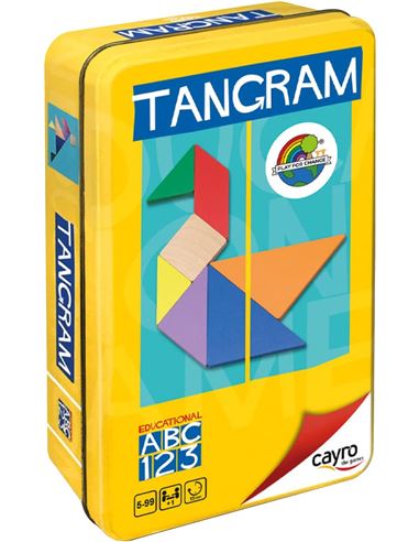 Juego de mesa - Tangram: Colores (Caja Metal) - 19300124