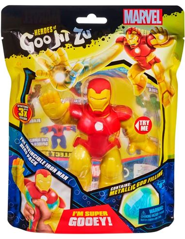 Figura - Goo Jit Zu: Invencible Iron Man - 02541370