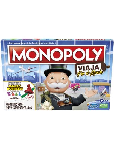 Juego de mesa - Monopoly: Viaja por el Mundo - 25595142