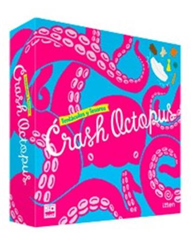 Juego de mesa - Crash Octopus: Tentaculos y tesoro - 33124965