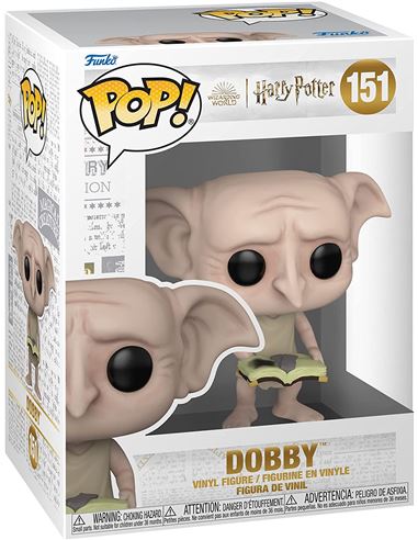 Funko POP - Harry Potter: Dobby con libro y calcet - 54265650