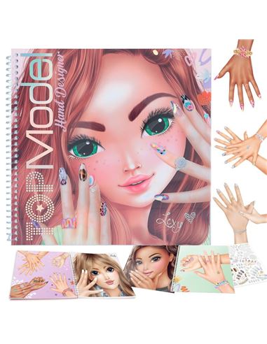 Cuaderno Colorear Hand Design - Top Model - 50212292