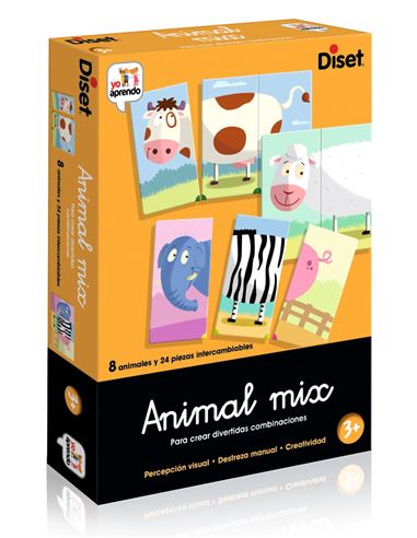 Set Animal Mix - Yo aprendo: Crea animales - 09568948