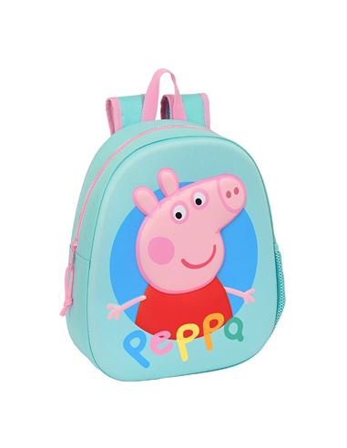 Mochila - Preescolar: Peppa Pig 3D Oval - 79151598