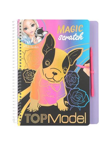 Libro de rascar - TOPModel: Magic Scatch Bulldog - 50212410.1