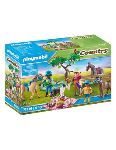Playmobil Country - Excursion Picnic con Caballos - 30071239
