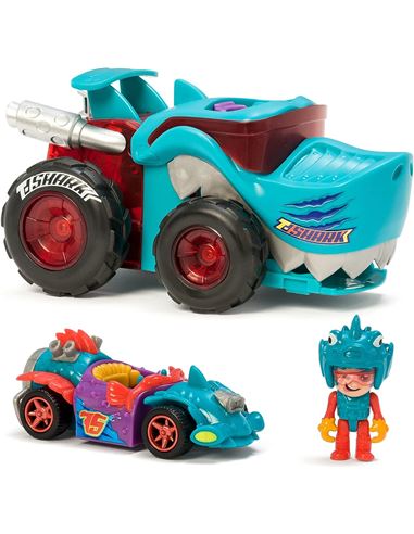Playset - T-Racers: T-Shark Mega Wheels - 49601804