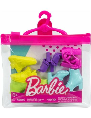 Barbie - Pack Zapatos: Neon - 24500213
