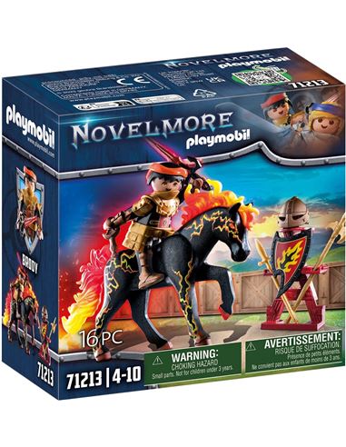 Playmobil Novelmore - Caballero Fuego 71213 - 30071213