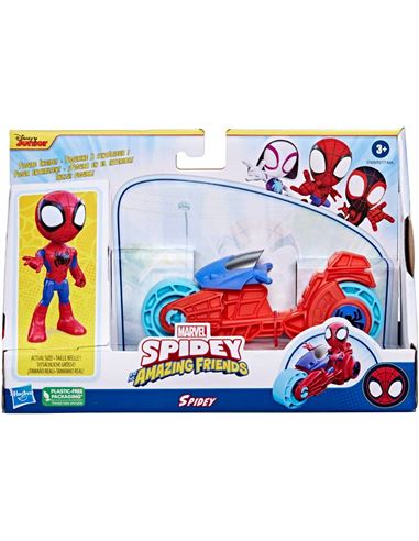 Figura y vehiculo - Marvel: Spidey and moto - 25518158