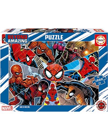 Puzzle - Marvel Spider-man Telaraña (1000 pcs) - 04019487