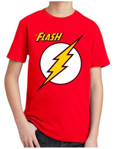 Camiseta - DC: Flash Rojo (10 años) - 64973231
