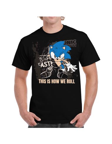 Camiseta - Sonic: We Roll (Adulto M) - 64978926