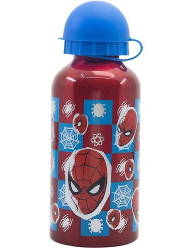 Botella - Con pajita: Spider-man Aluminio (400 ml. - 33574734