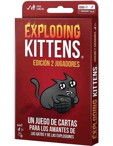 Exploding Kittens - Edicion 2 Jugadores - 50304182