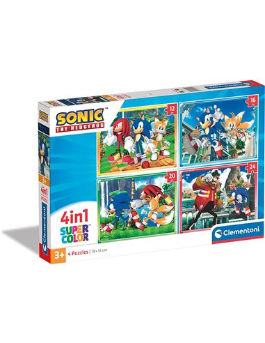 Puzzle - Sonic: The Herdgeng (12-24 pzs) - 06621522