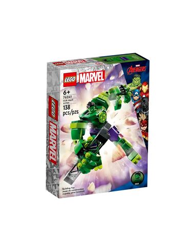 LEGO - Marvel: Armadura Robótica de Hulk - 22576241