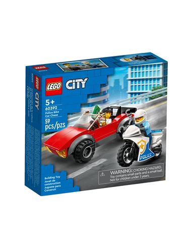 LEGO - City: Moto de Policía y Coche a la Fuga - 22560392