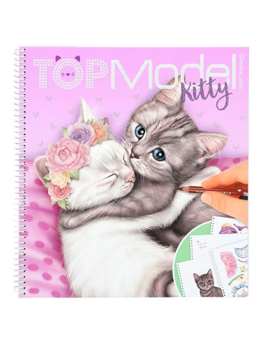 Cuaderno de colorear - TOPModel: Kitty - 50212282