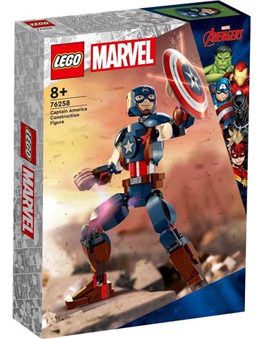 LEGO - Marvel: Figura para construir: Cap. América - 22576258