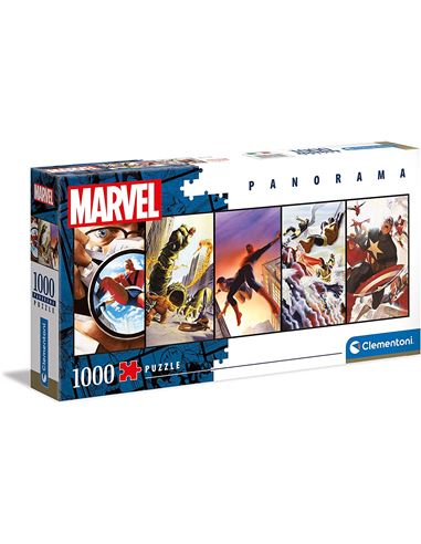 Puzzle - Panorama: Marvel Heroes (1000 pcs) - 06639611