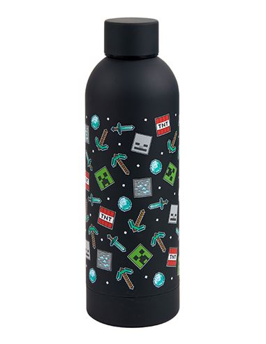 Botella - Termo: Minecraft TNT Black (500ml) - 12486154