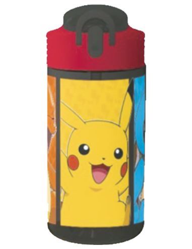 Botella - Con pajita: Pokémon Míticos (437ml) - 12487638