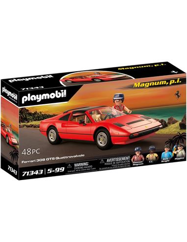 Playmobil - Magnum Ferrari 308 GTS Quattrovalvole - 30071343