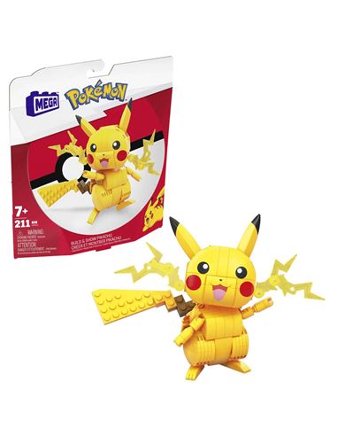 Figura - MEGA Construx: Pokémon Pikachu (mediano) - 24585223